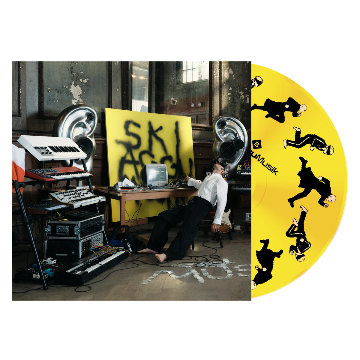 Ski Aggu Ski Aggu Musik CD + Skibrille “Ski Aggu Musik” Klavier + Sticker 462927