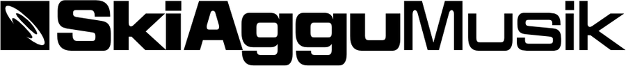 Ski Aggu Musik Logo in schwarz